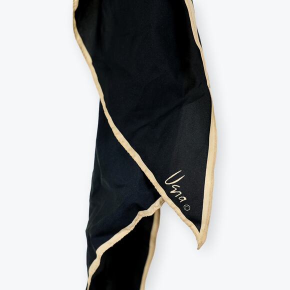 Elegant Black and Gold Scarf - Picture 2 of 5